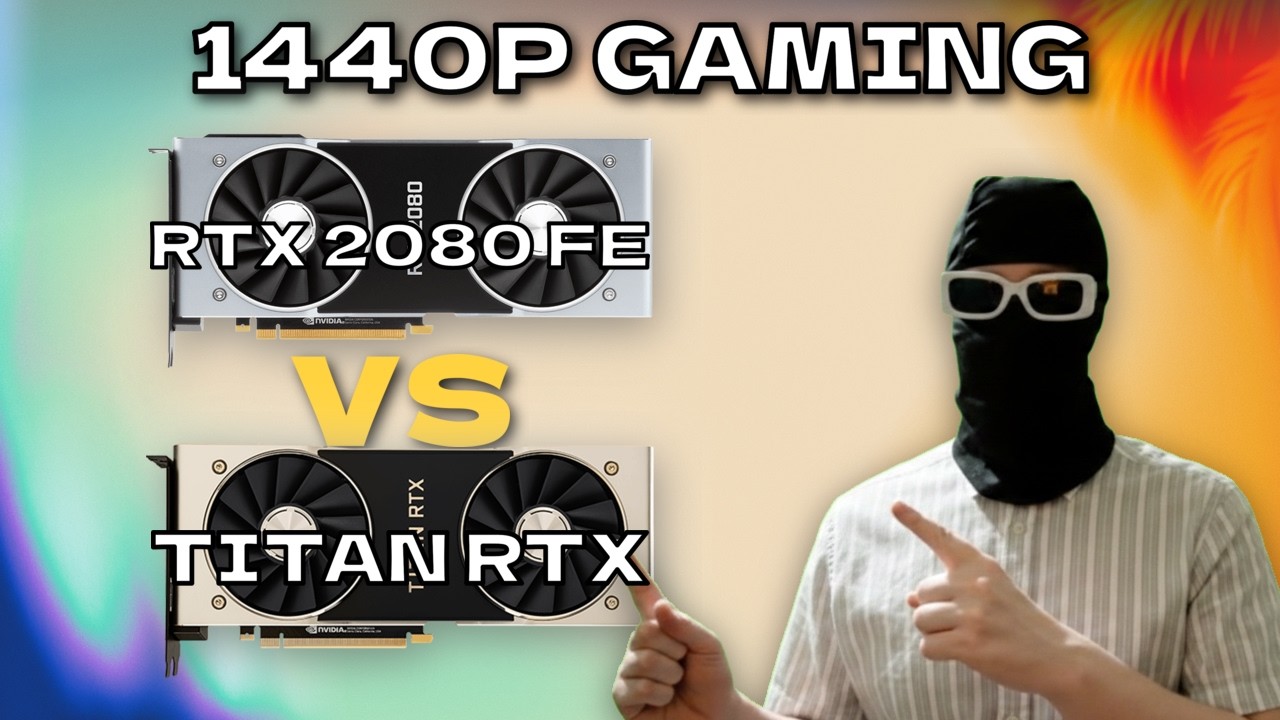 RTX 2080 Founders Edition vs Titan RTX (1440p Gaming Benchmarks)