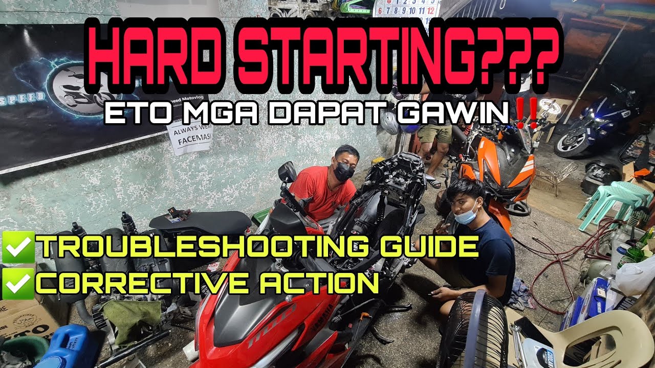 HARD STARTING PROBLEM | TROUBLESHOOTING GUIDE & SOLUTION | YAMAHA AEROX 155