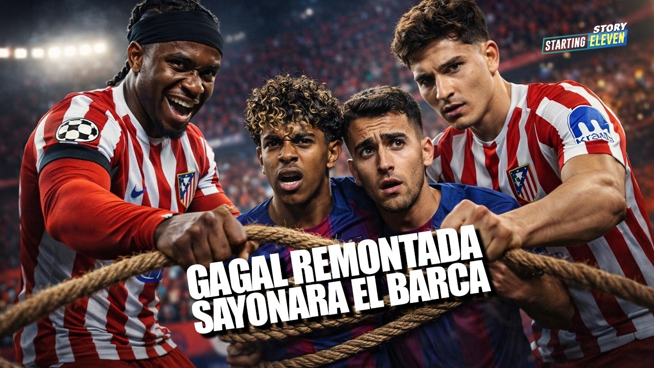 Omong Doang GEDE!! Tak Ada Remontada Untuk Barcelona