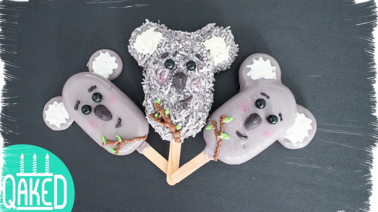 How to Make Koala Cake Pop Cakesicles! Help save the Koalas and wildlife in Australia!