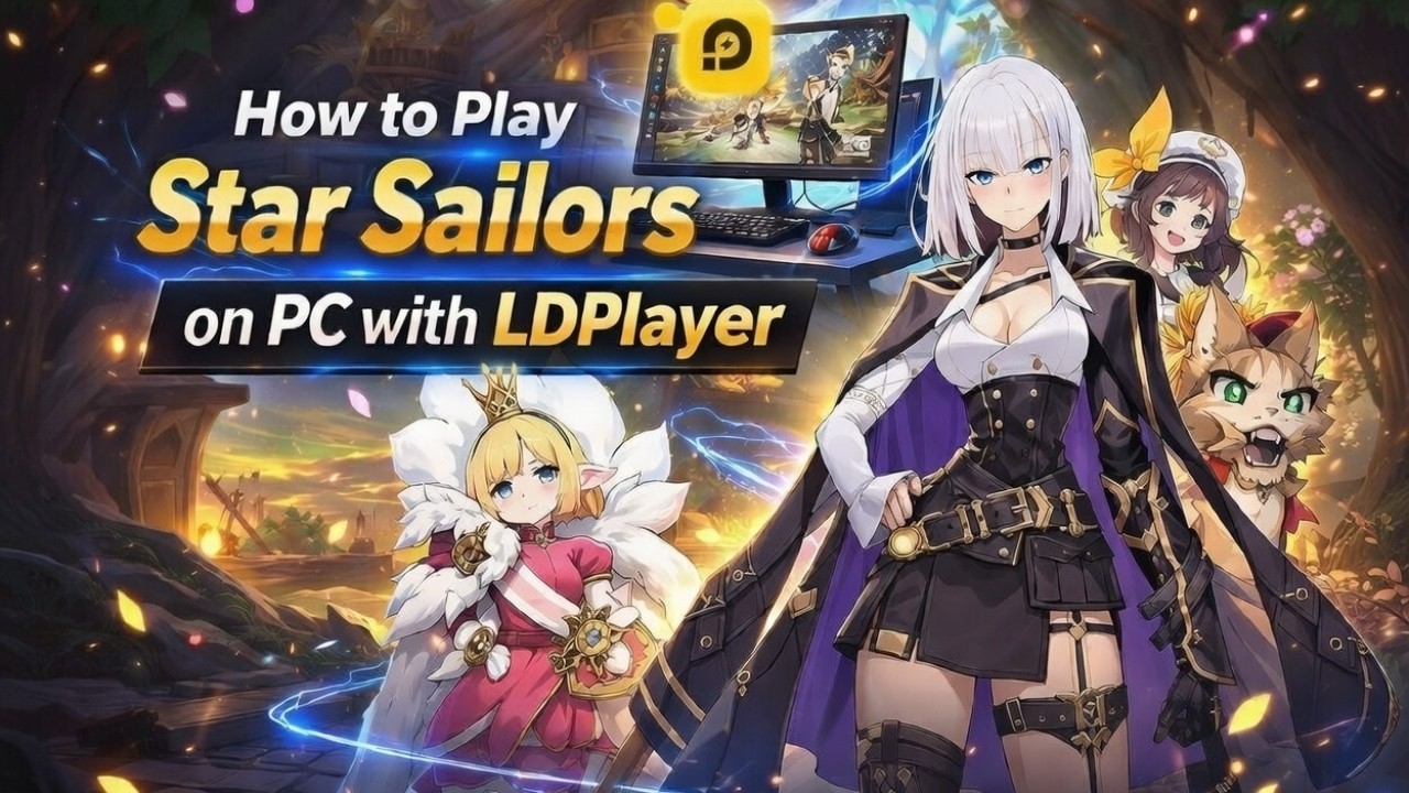 How to Play Star Sailors on PC with LDPlayer | Exciting Anime RPG