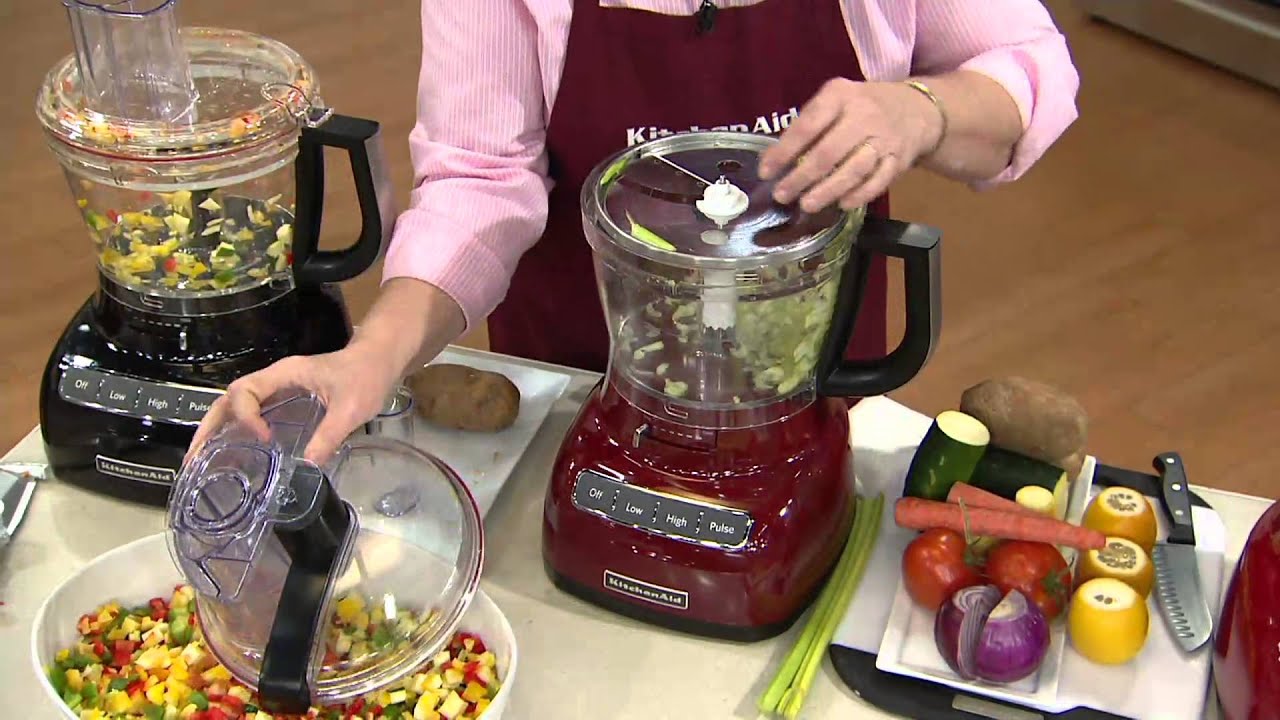 KitchenAid 13-cup Exact Slice Food Processor with Dicing Kit on QVC