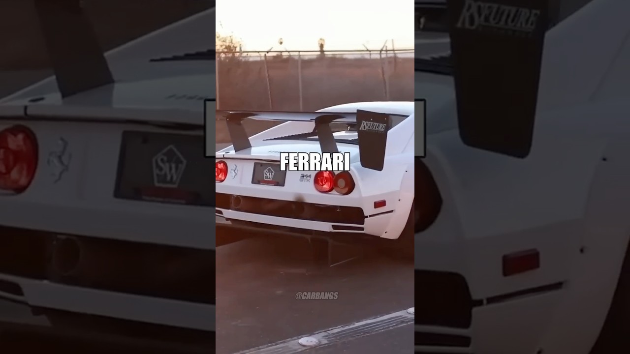 EL FERRARI CON MOTOR K24 DE HONDA