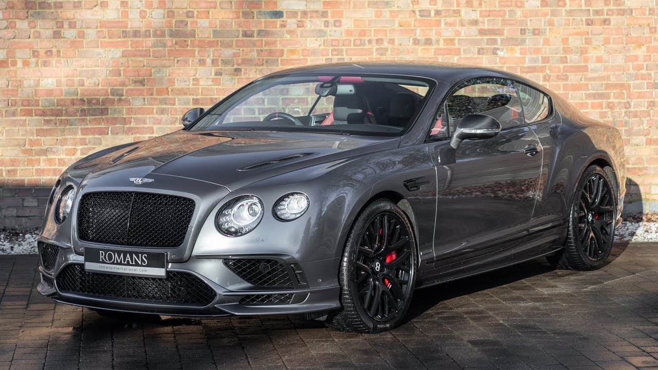2017 Bentley Continental Supersports - Tungsten - Walkaround & Interior