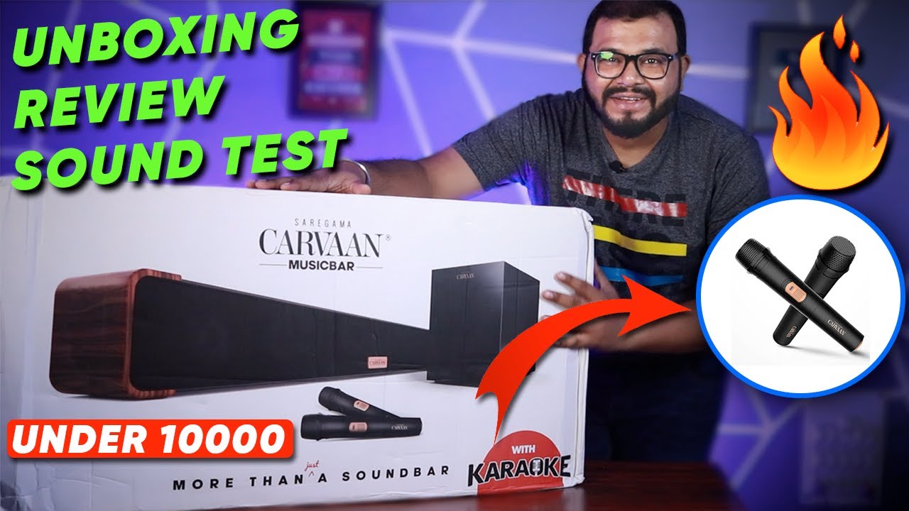 Saregama Carvaan Soundbar with Karaoke | Best Karaoke Soundbar below 11K