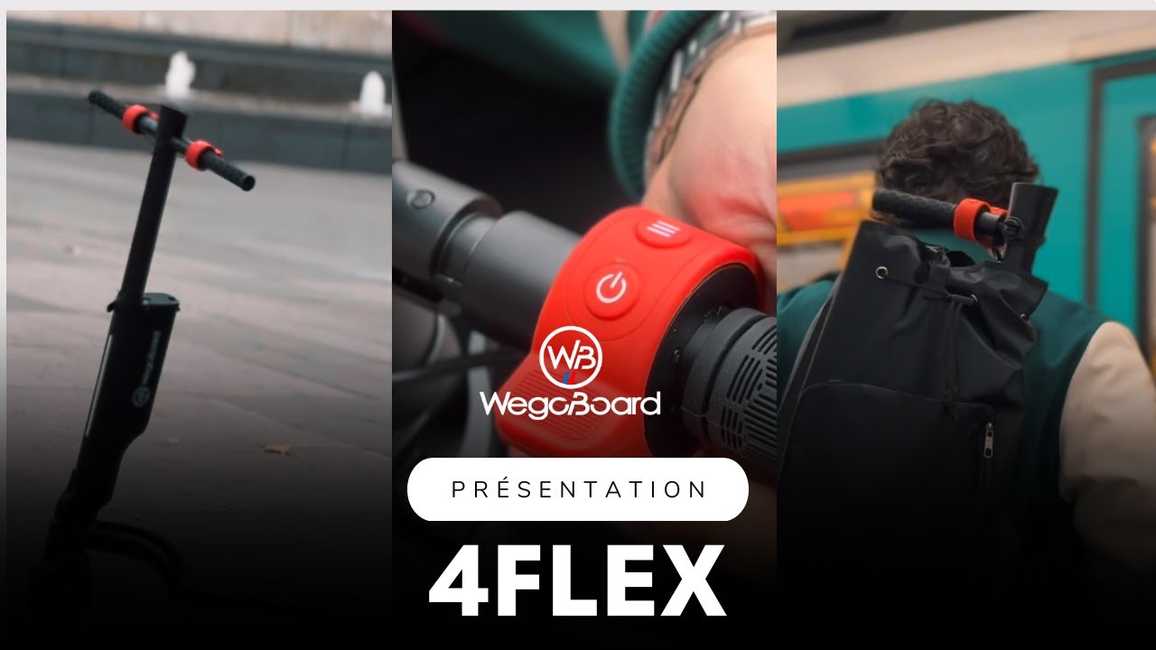 Présentation - Trottinette électrique 4 Flex