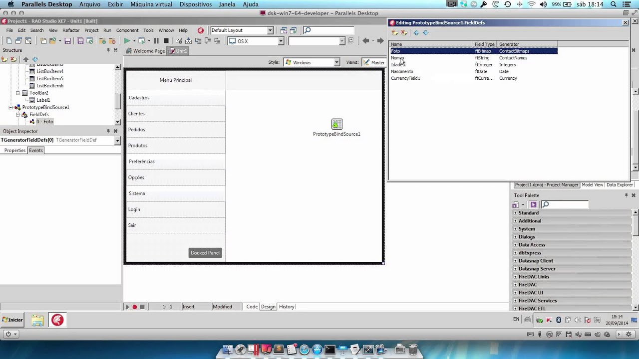 TDevRocks - TMultiView no RAD Studio XE7