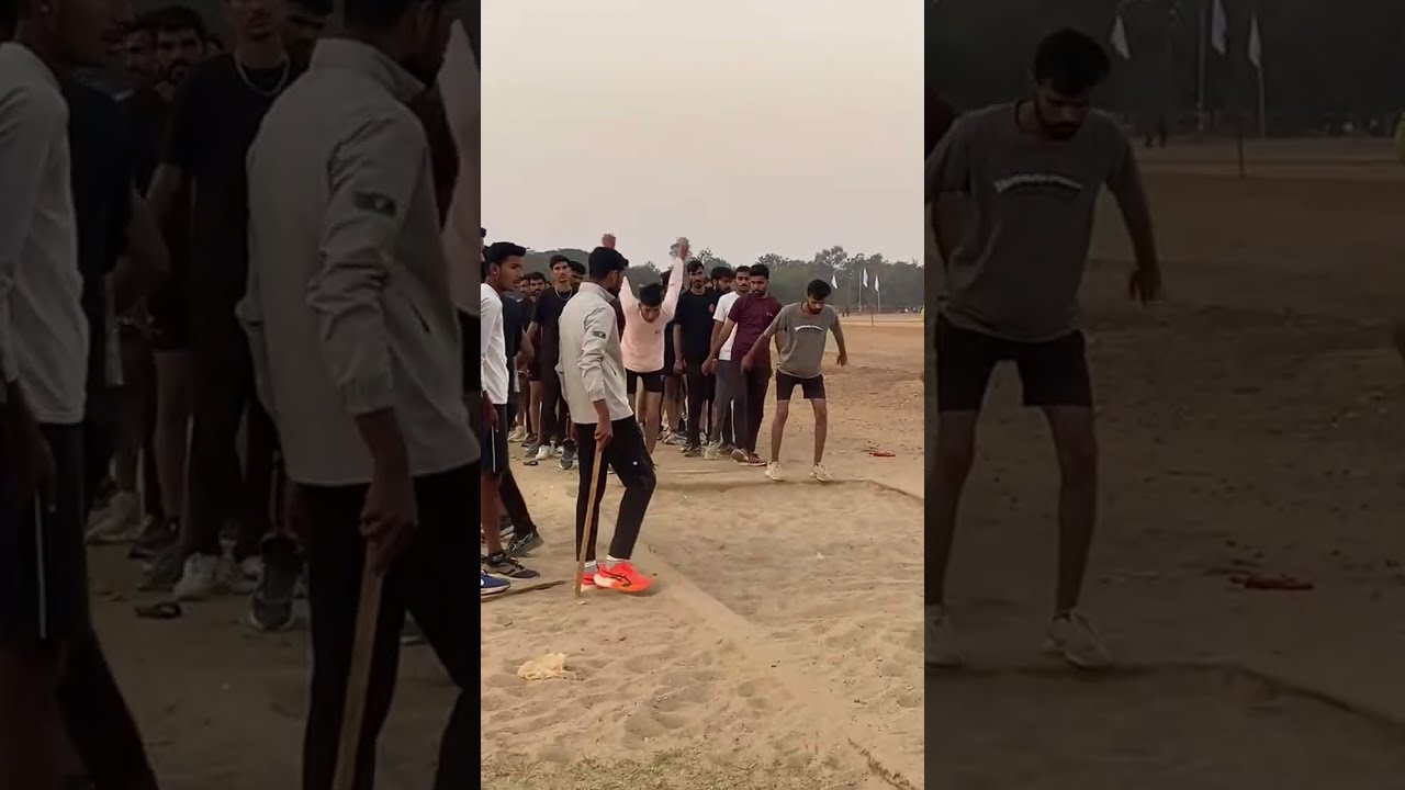 Long jump mp police #mppolice 