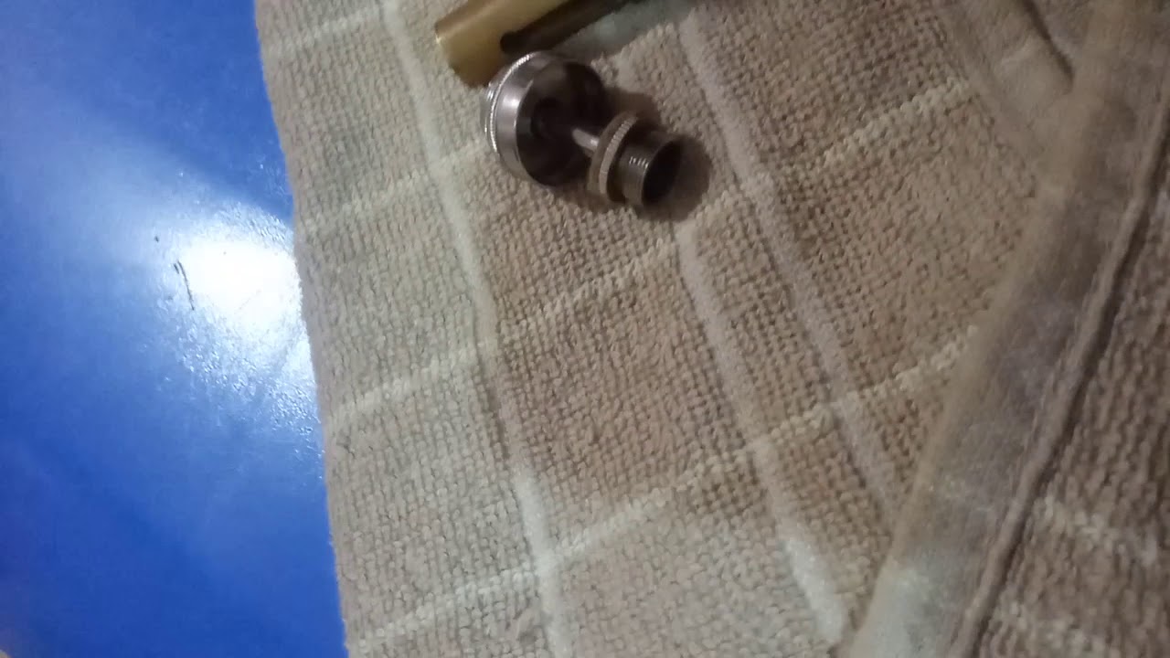 Como resolver travamento dos  pistos do trombone