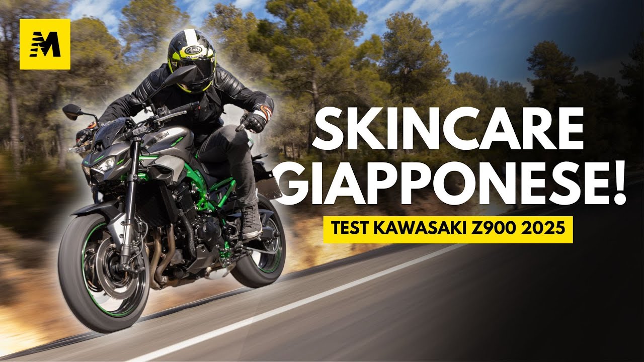Kawasaki Z900 2025: 124 CV tutti da GODERE! La PROVA