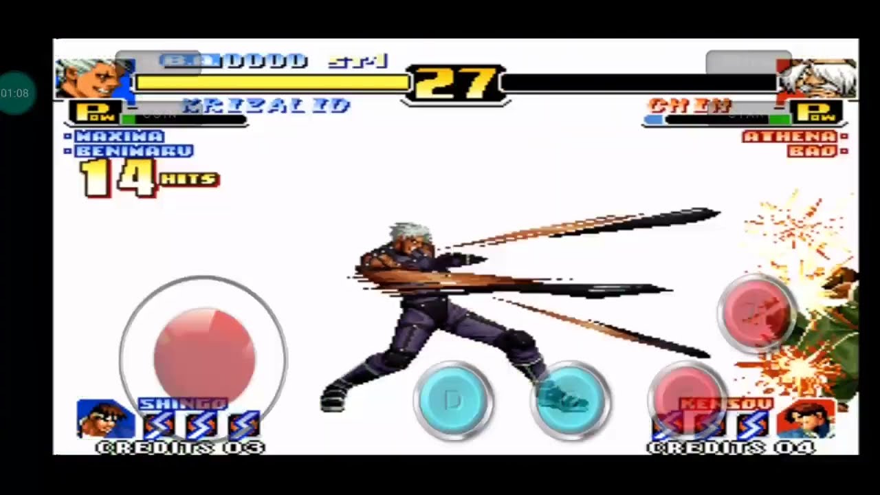 Desbloquear o Krizalid - KOF 99 no Mame4droid instruções na descrição