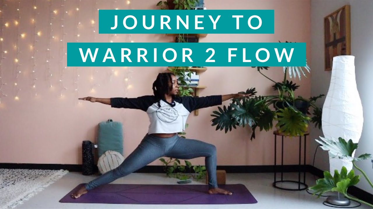 Journey to Warrior 2 Flow | Yoga by Biola