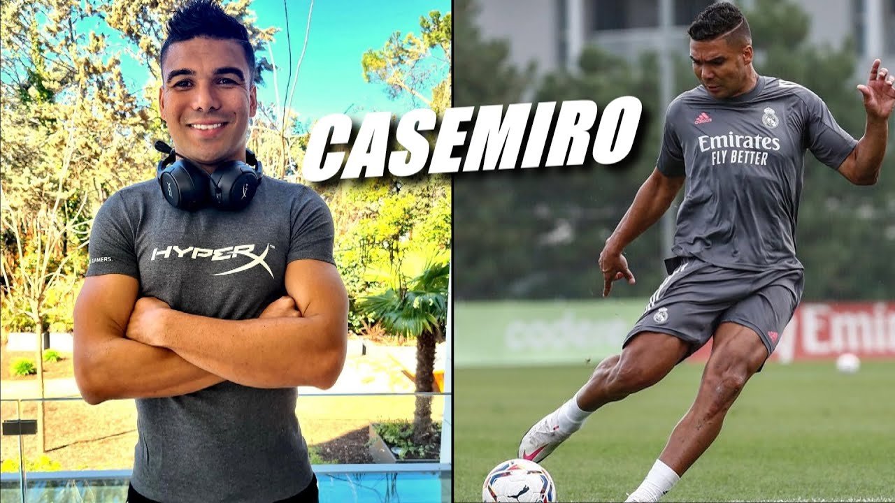 Treino de Casemiro na Academia e Campo ll Real Madrid Fitness 2021
