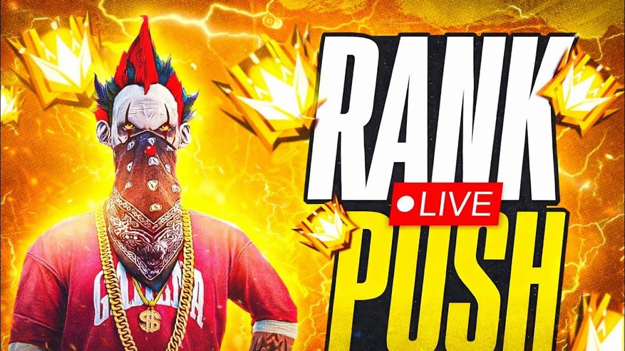 Free Fire Live 🔴 | BR Rank Push to Grandmaster