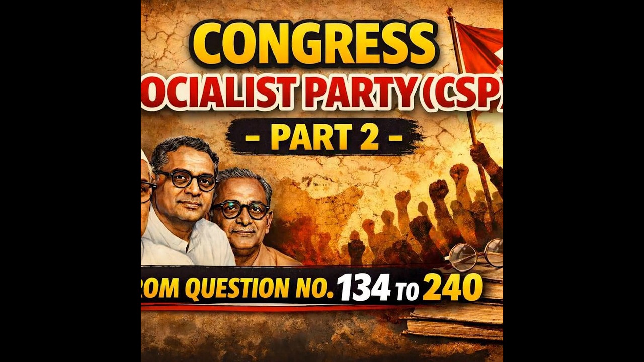 Congress socialist party( PART-2)