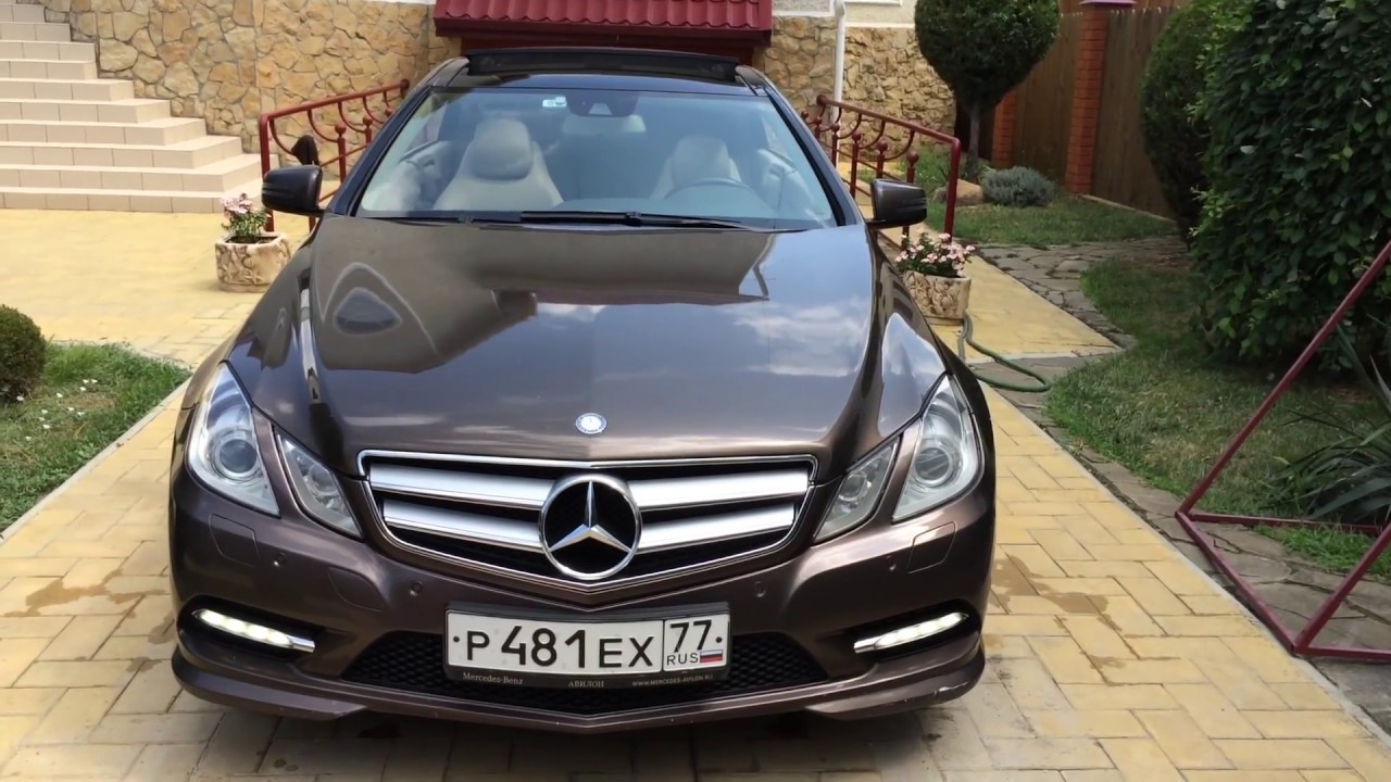 обзор mercedes e200 cgi  c207 coupe (w212)