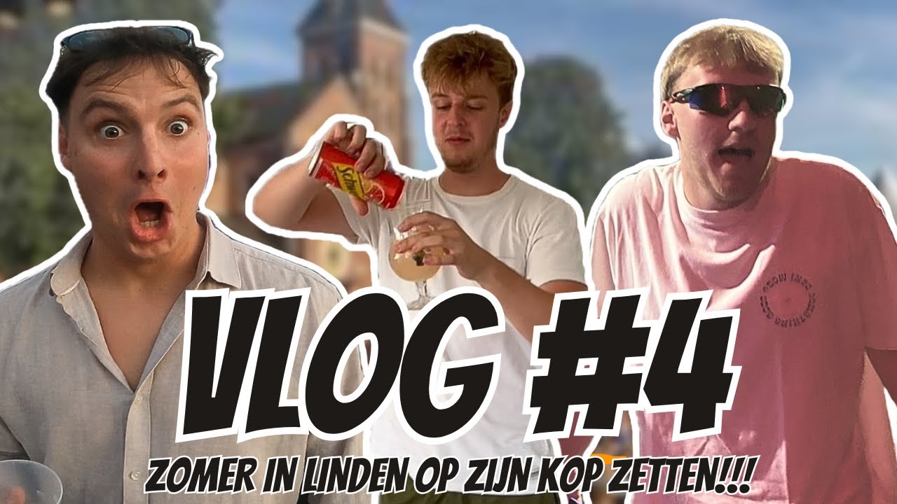 ZOMER IN LINDEN OP ZIJN KOP ZETTEN!!! - Vlog #4