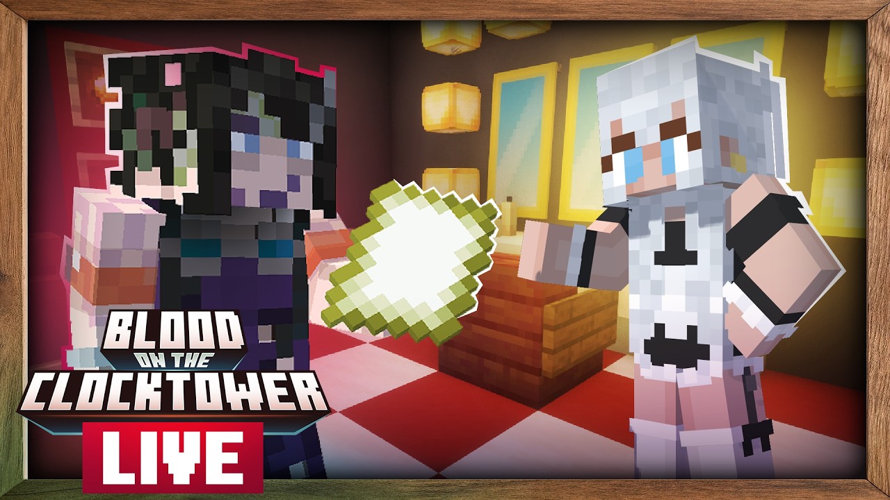 We play Blood on the Clocktower in Minecraft LIVE!