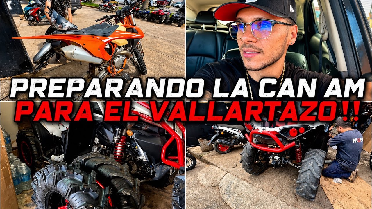 PREPARANDO LA CAN AM PARA EL VALLARTAZO | LE PUSE ESTO NUEVO A LA KTM | JUAN HERNANDEZ 🍀