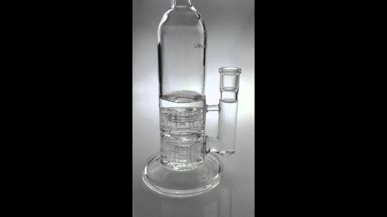 2016new Mobius Glass bong Stereo Matrix dabs herb dry bowl