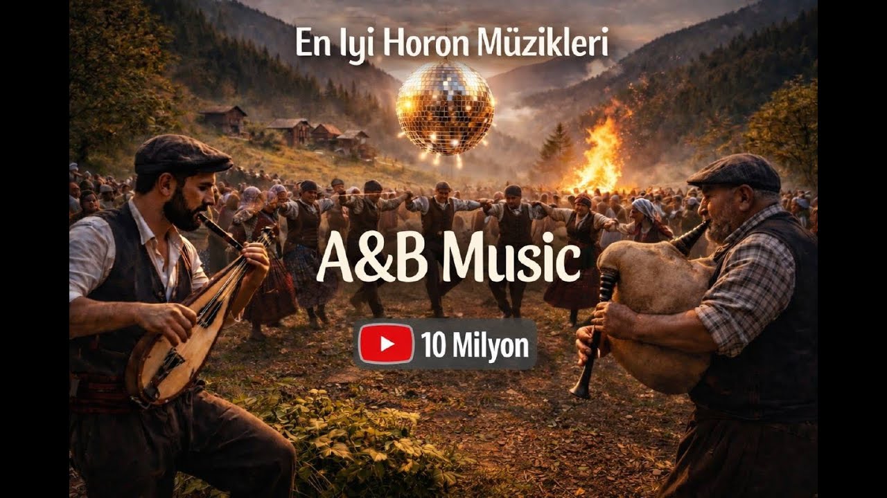 KARADENİZ HORON MIX | En İyi Horon Müzikleri | Kemençe & Tulum - A&B Music