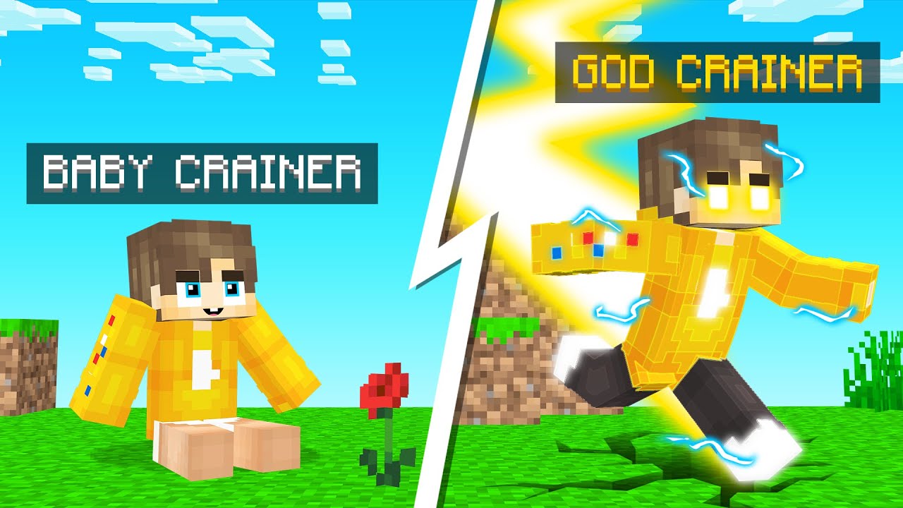 Evolving BABY Crainer to GOD CRAINER in Minecraft