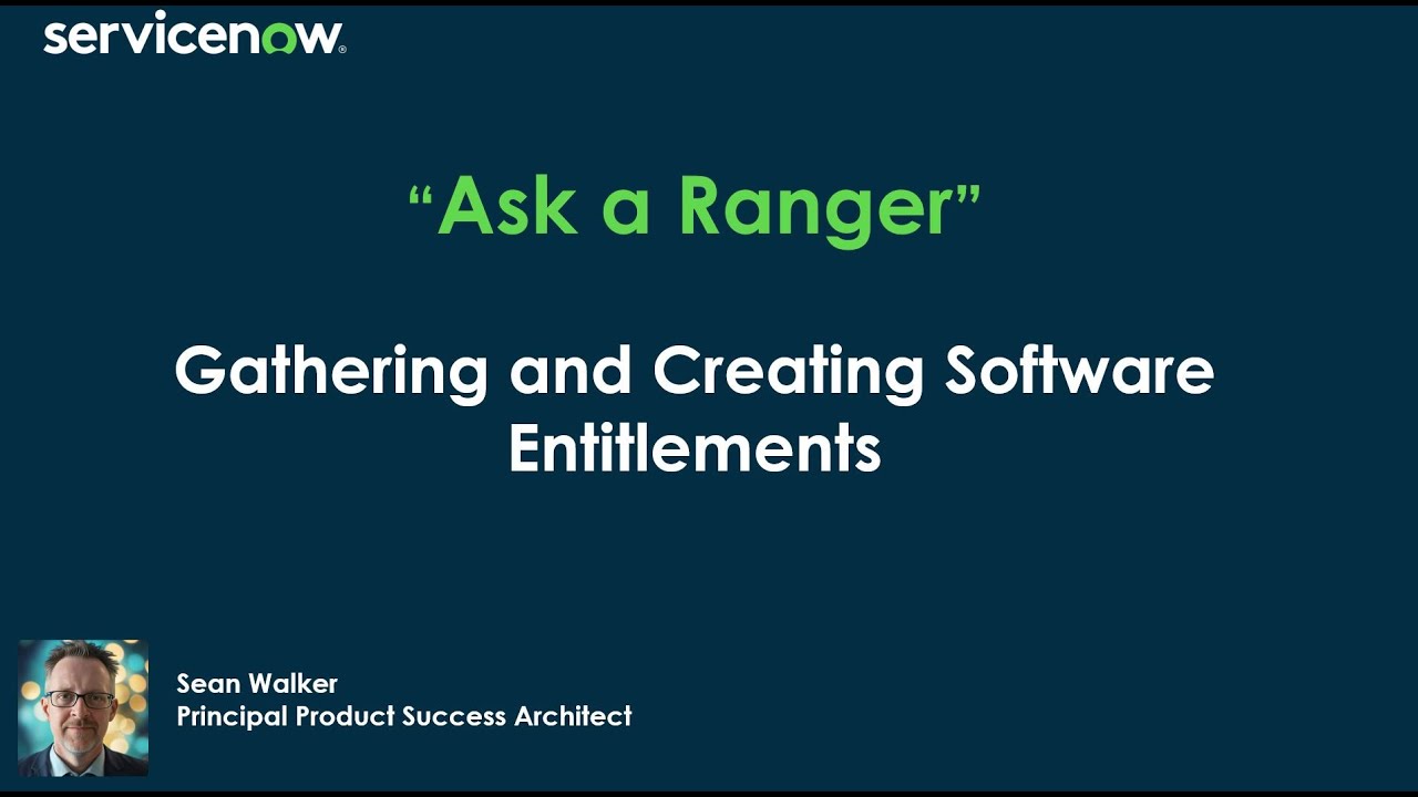 Gathering and Creating Software Entitlements