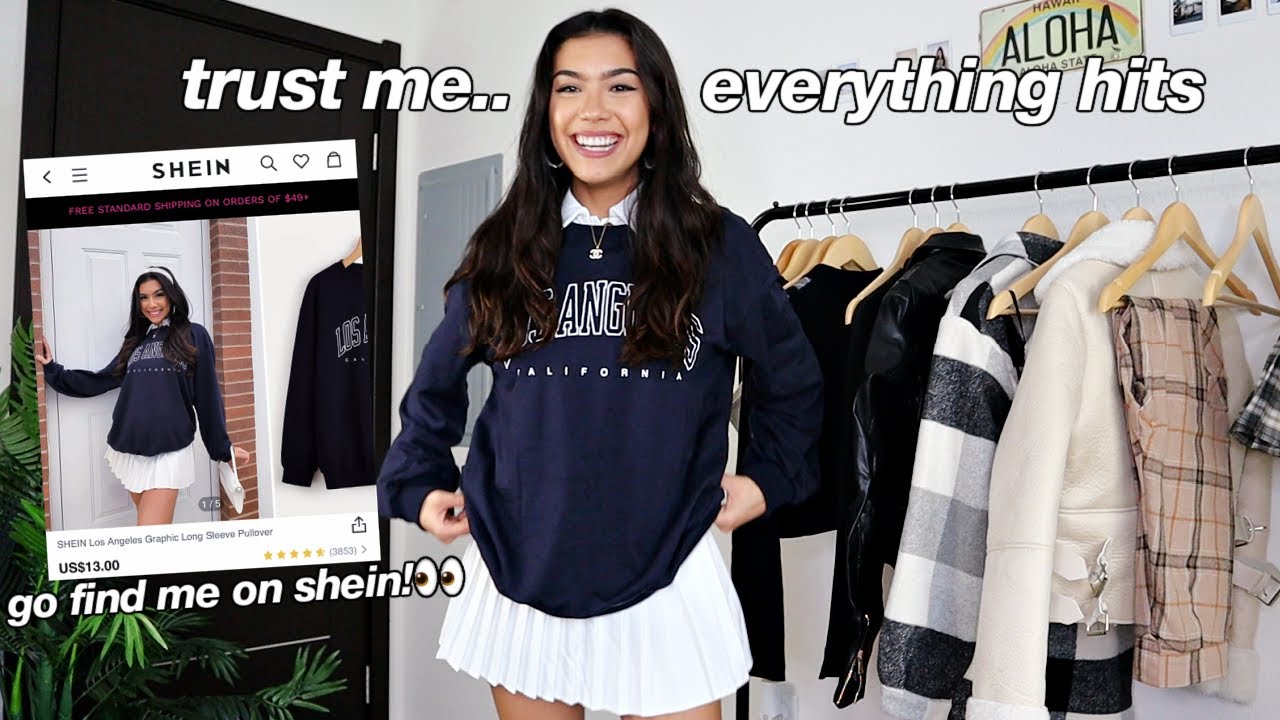 HUGE SHEIN TRY-ON HAUL + how id wear each item!