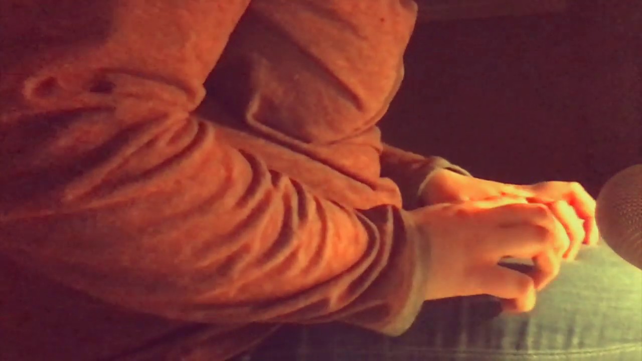 ASMR Jean Scratching, fabric sounds, and more