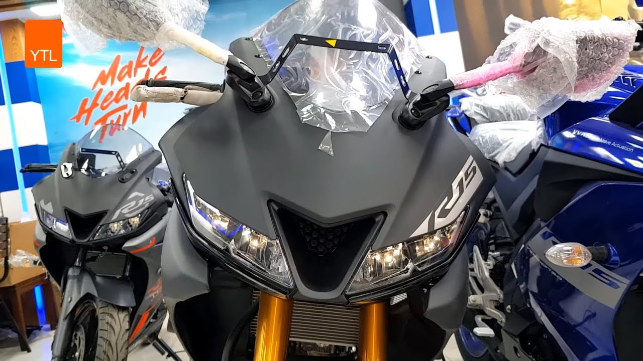 New Yamaha R15 2021- Monster Black Classic