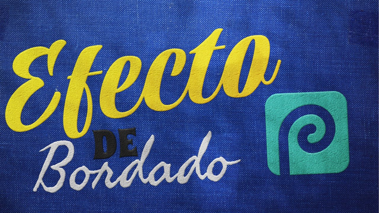 Photopea • 🤩 Efecto de Bordado 🤩