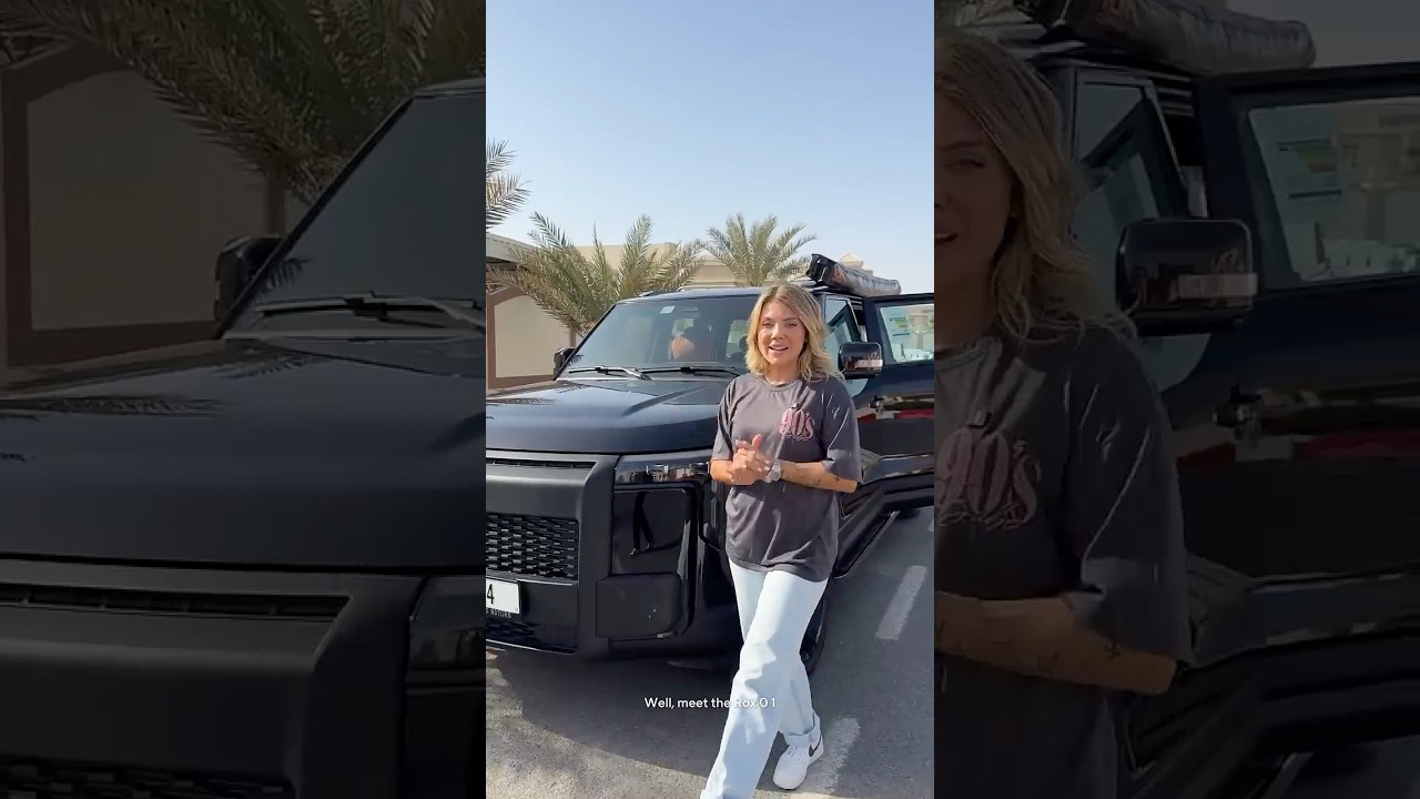 Arab influencer with over a million followers puts ROX 01 to the test