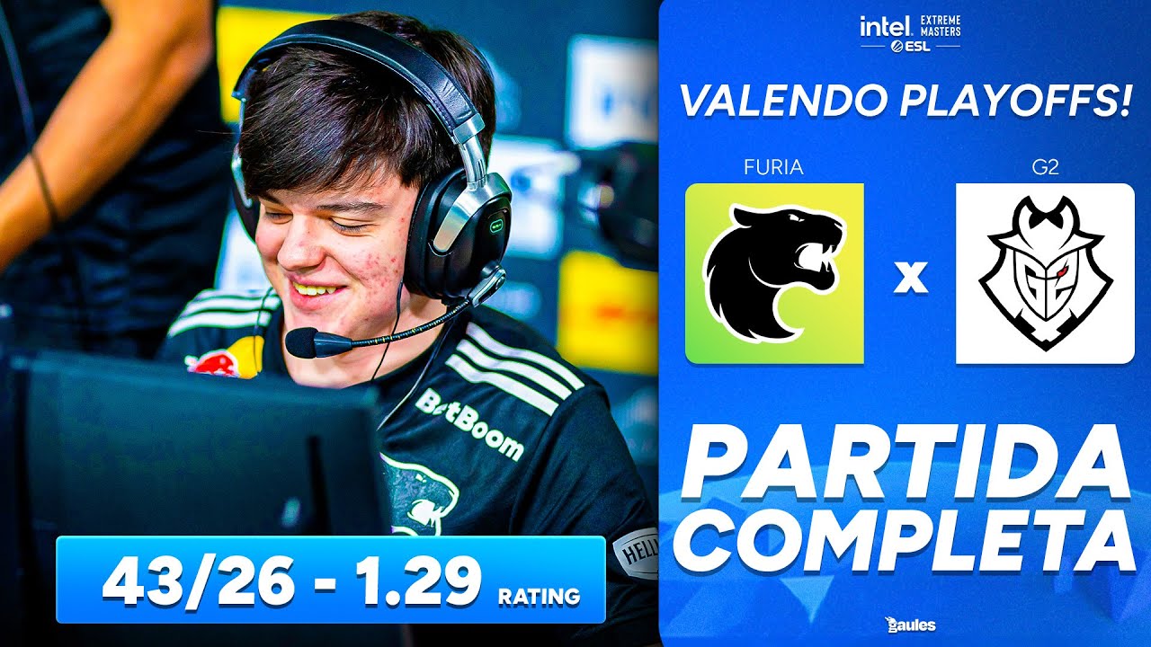 FURIA vs G2 - PARTIDA COMPLETA COM GAULES - IEM CHENGDU 2025