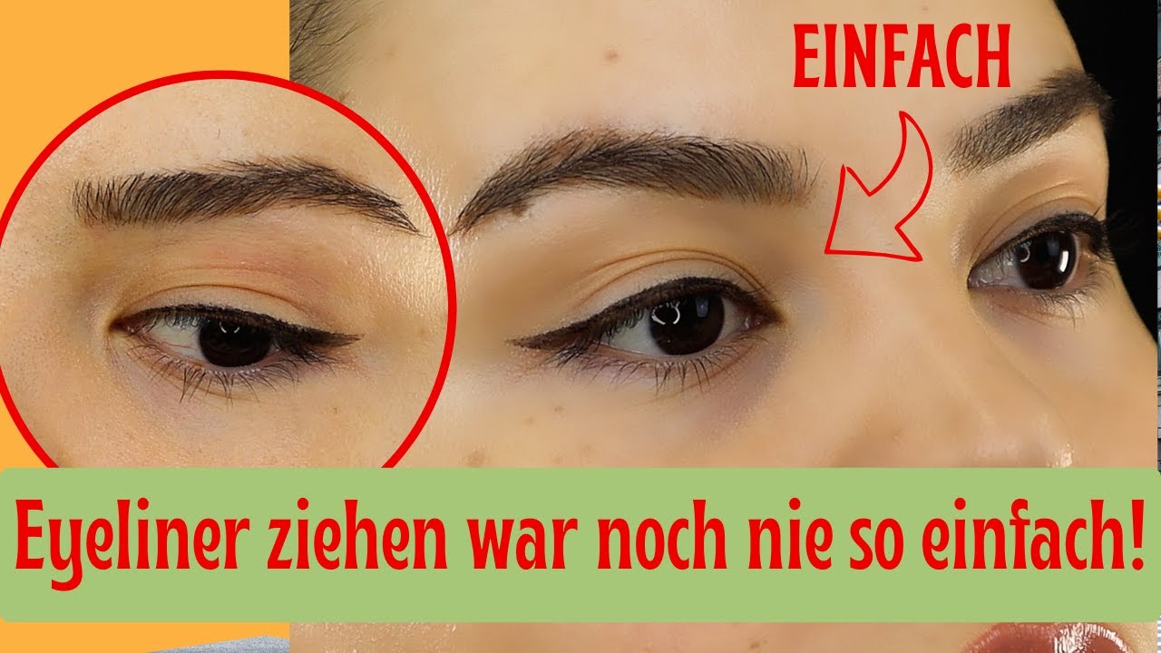 Der einfachste Eyeliner-Trick, den du je gesehen hast 👁️✨ | Perfekter Lidstrich in 2 Min! #eyeliner