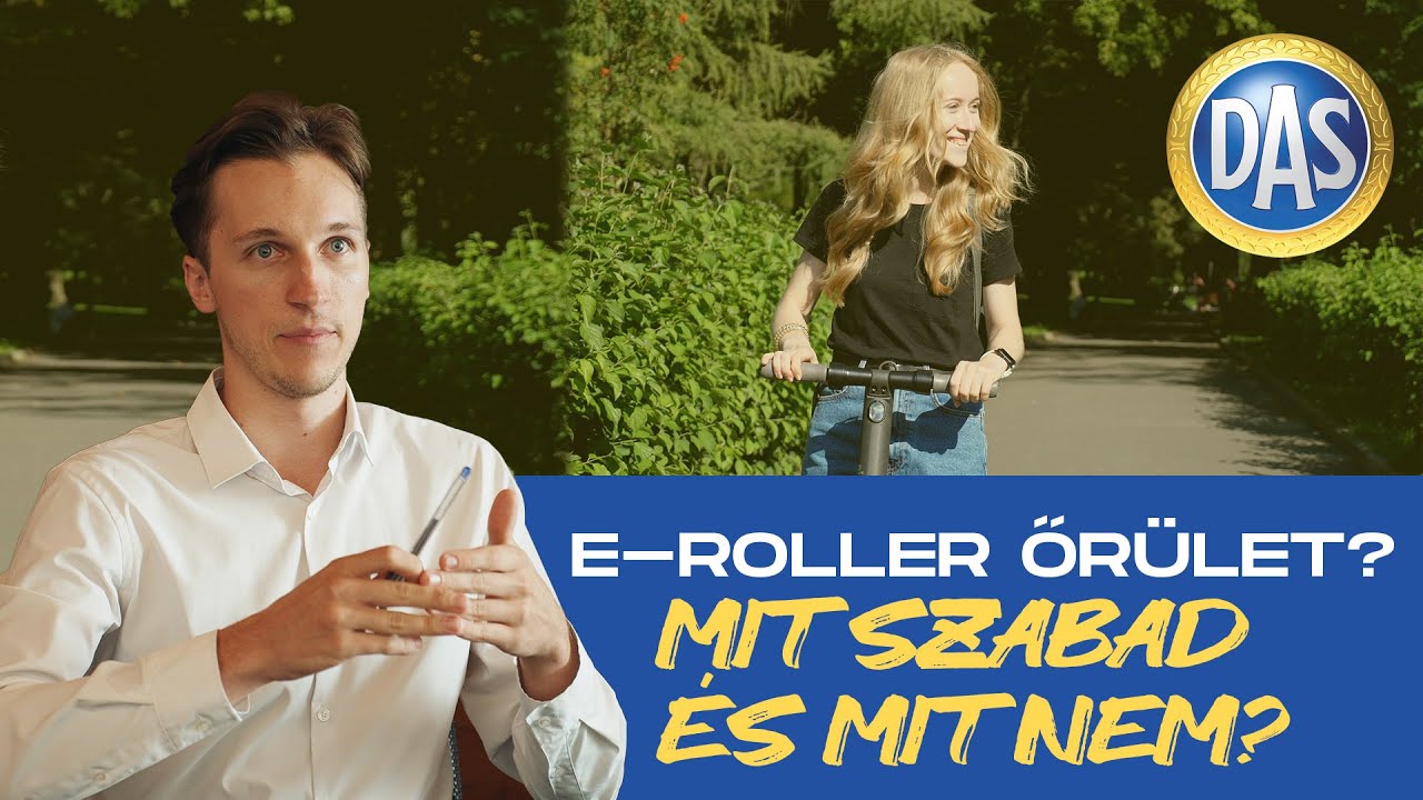 MI fán TEREM az ELEKTROMOS ROLLER? - DAS: Jogodban áll tudni! (S02E06)