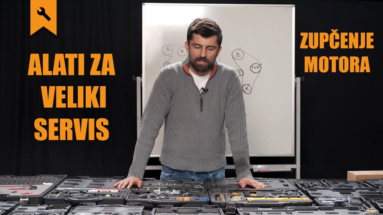 VELIKI SERVIS - alati za ZUPČENJE MOTORA