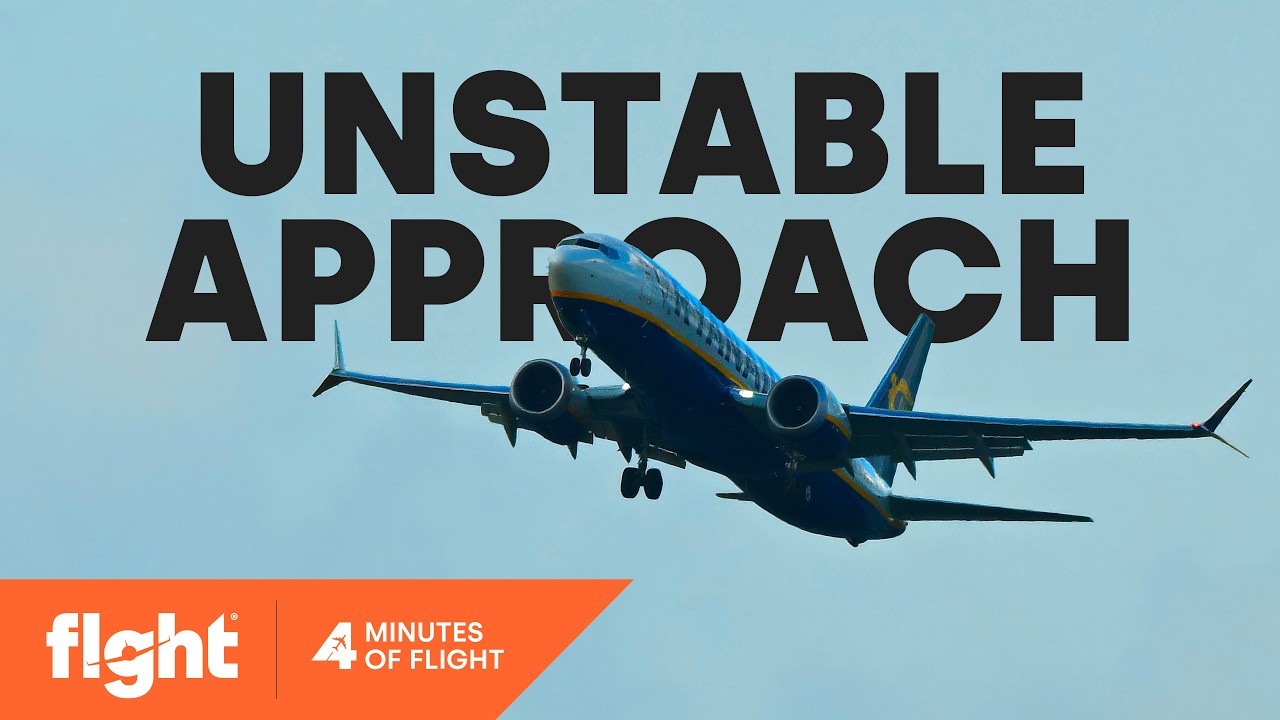 Unstable approach, wind shear go-around and runway de-icing – Four Minutes of Flight #6