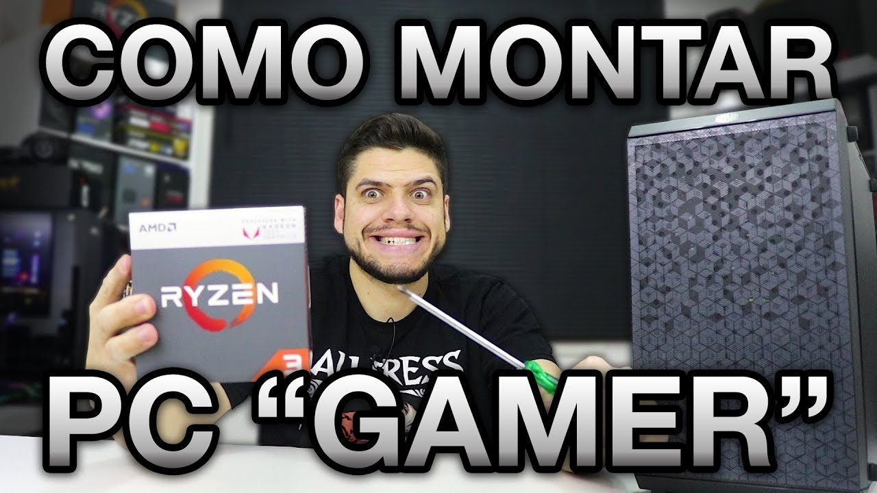 GUIA: Como montar seu PRIMEIRO PC GAMER por R$ 2 MIL, passo a passo e dicas com Ryzen 3 2200G/3300G
