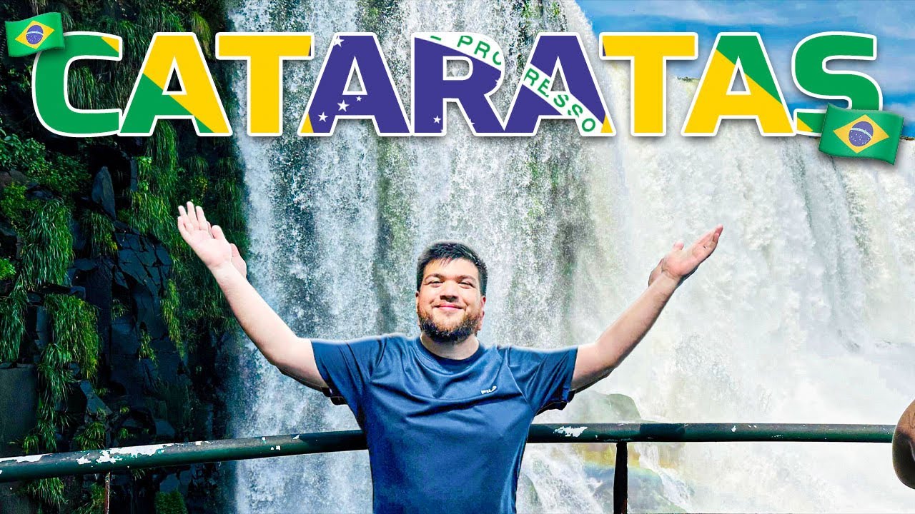 Esto es IGUAZÚ desde BRASIL 🇧🇷🌈 ¡La vista MÁS INCREÍBLE! 