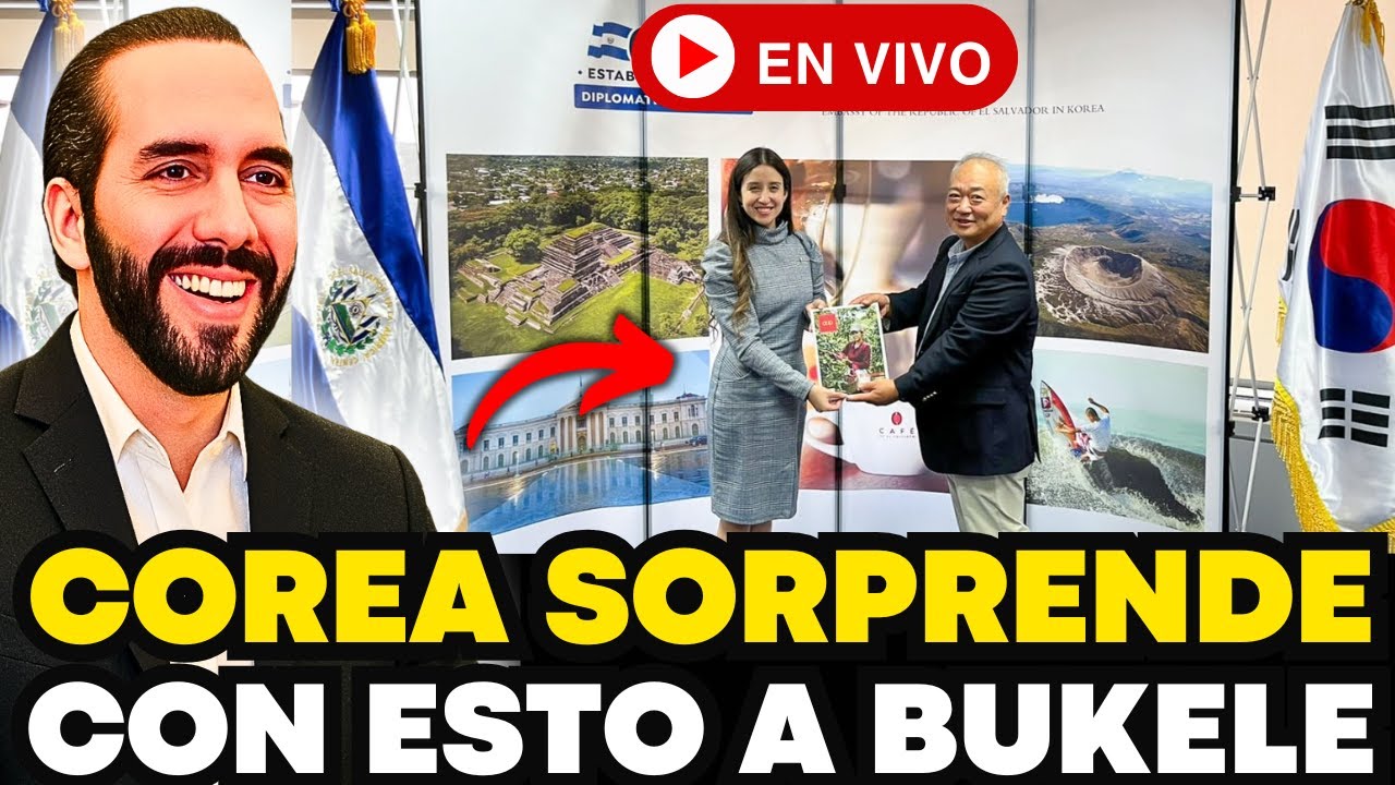 🇰🇷 ¡INESPERADO! Coreanos dejan sin palabras a Bukele en El Salvador