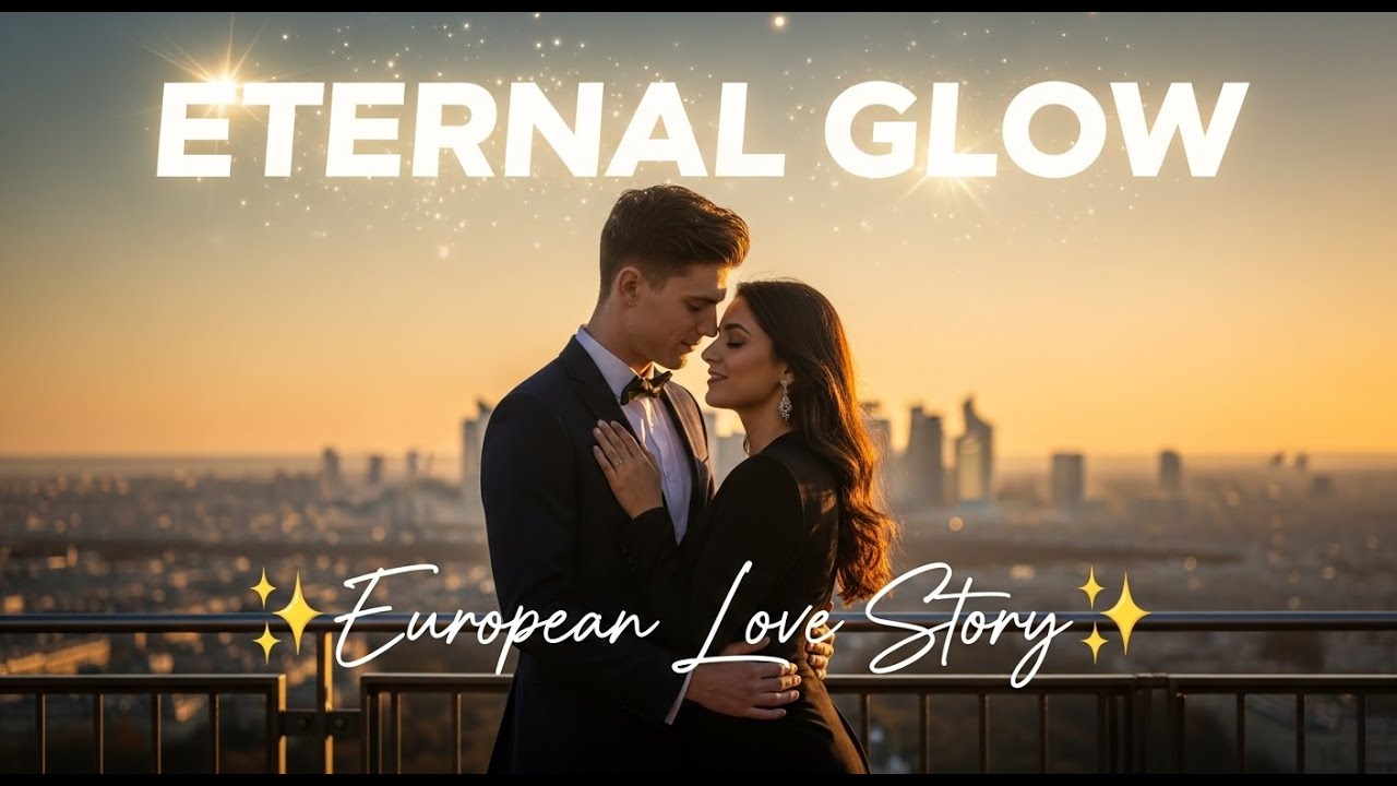 Eternal Glow ✨ | A Love Story Across Europe | Punjabi English Fusion 2025 |  Official Music Video