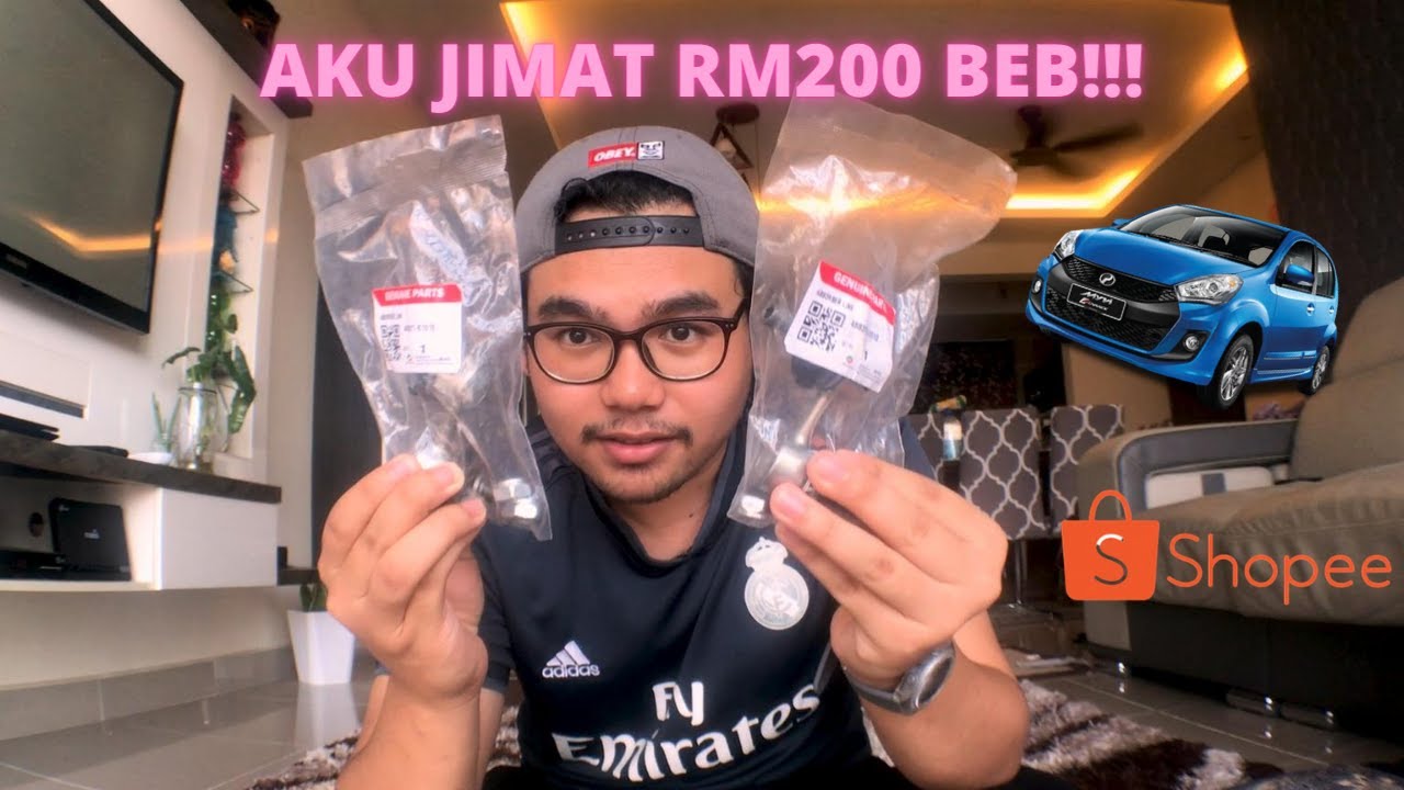 MODAL RM50 JEEE! Tukar stabilizer link and bush MYVI