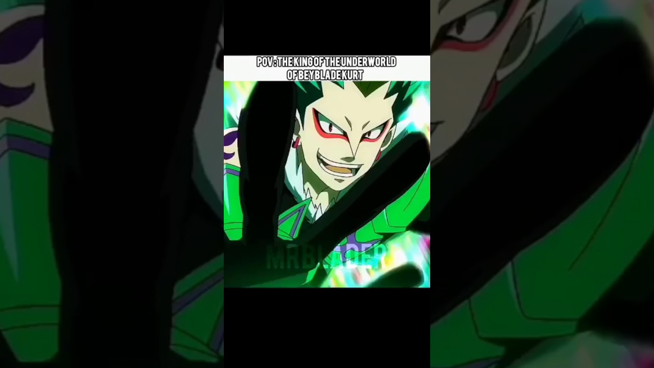 POV : The king of the underworld of beyblade kurt#beyblade #edit