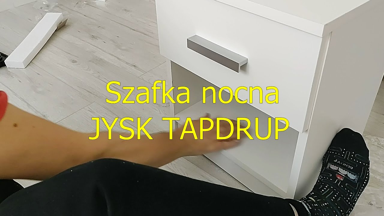 Szafka nocna JYSK TAPDRUP - montaż.
