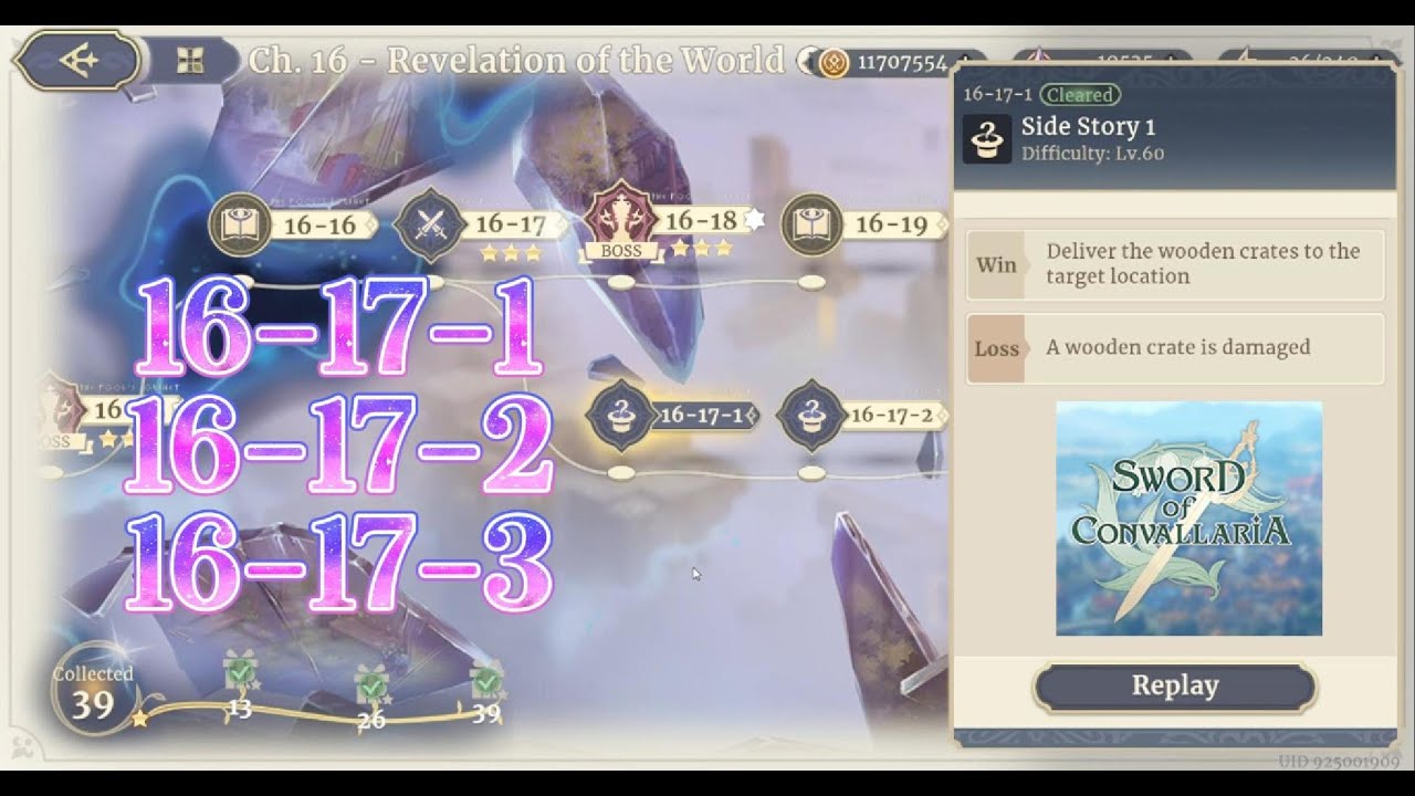 Sword of Convallaria  -  16-17-3