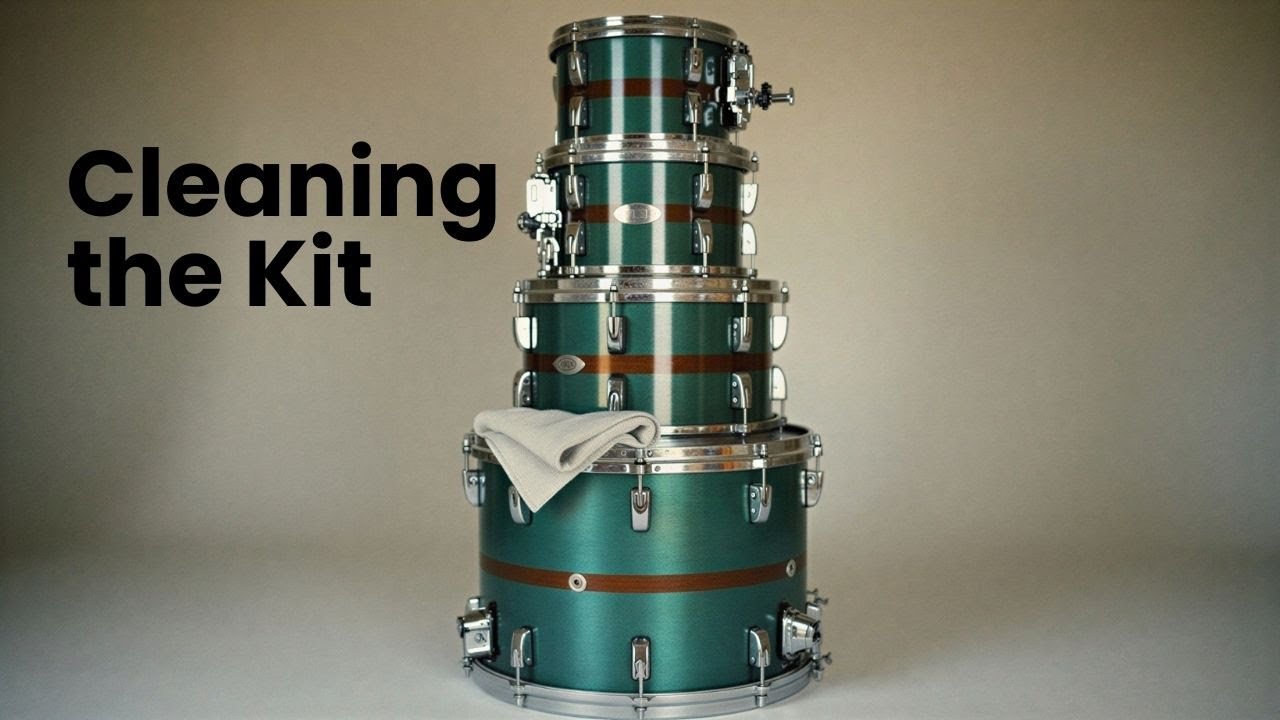 I Clean My Dream Drum Kit