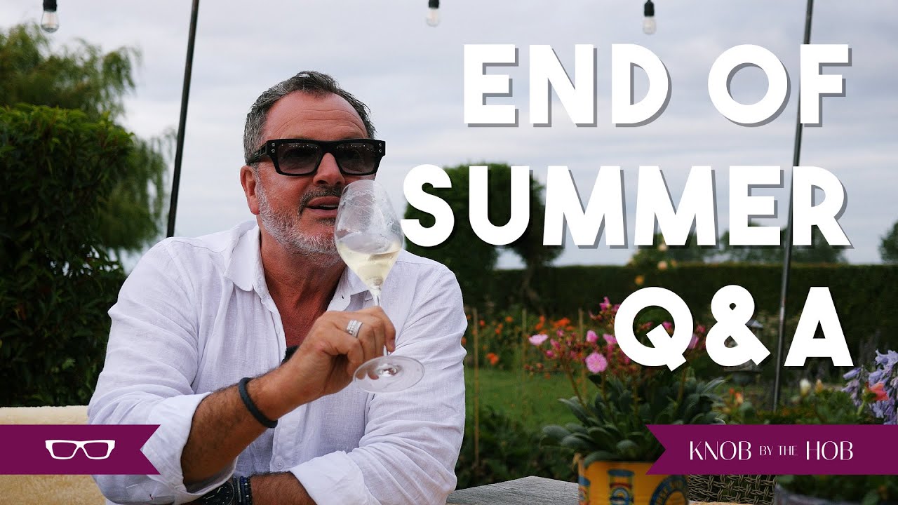 END OF SUMMER GARDEN Q&A | KNOB BY THE HOB | STEVEN DAVIES | #vlog #qna #food #cooking #summer