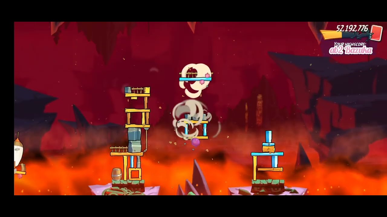 Angry Birds 2 Clan Battle Lava Rooms is Back