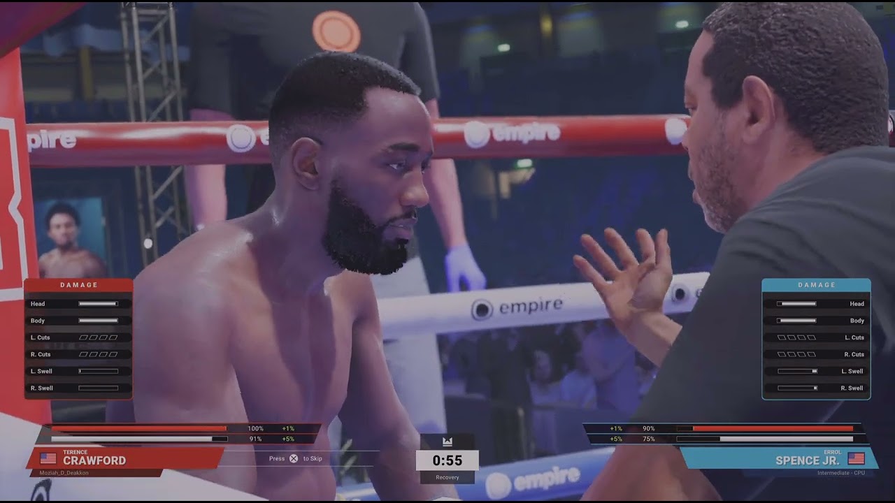Terence Crawford v. Errol Spence Jr. *DREAM FIGHTZ* Learn to Play Undisputed #boxing #gaming 