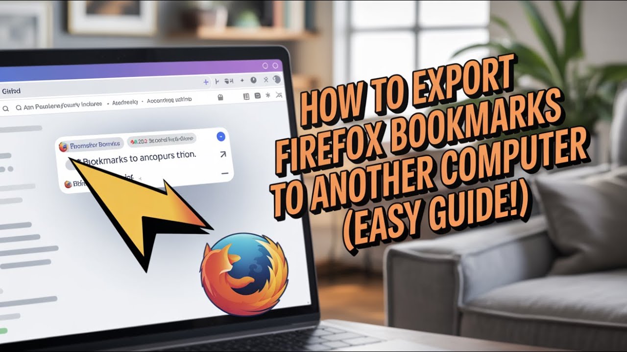 How to Export Firefox Bookmarks to Another Computer (Easy Guide!)